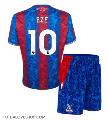 Crystal Palace Eberechi Eze #10 Dětské Domácí Dres 2024-25 Krátký Rukáv (+ trenýrky)